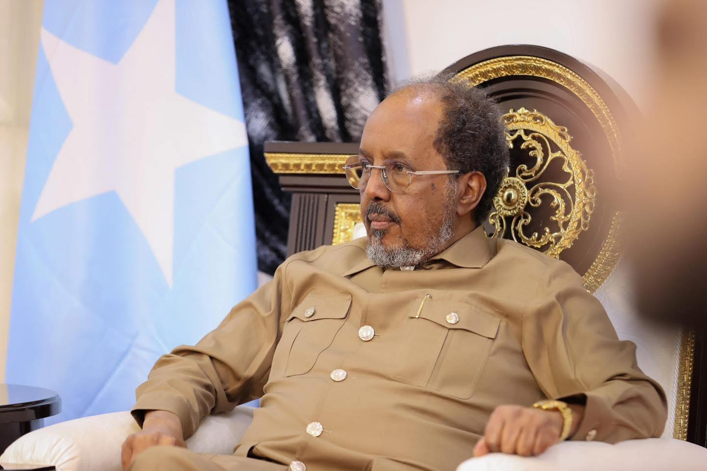 President Hassan Sheikh Mohamud.