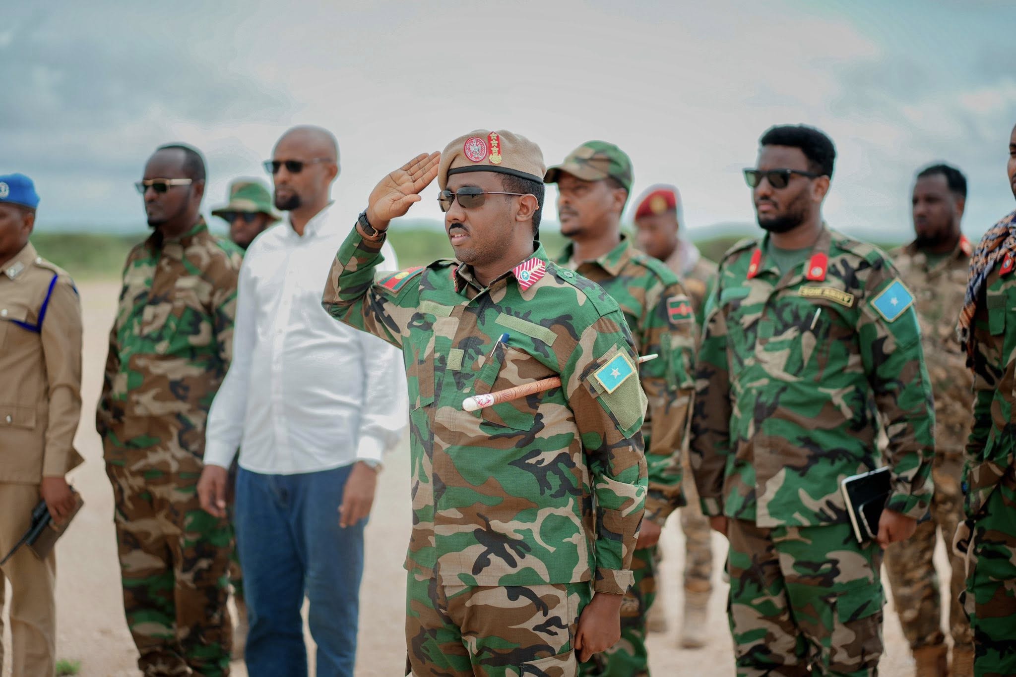 Ibrahim Mohamed Mohamud, Chief of the Somali National Armed Forces.