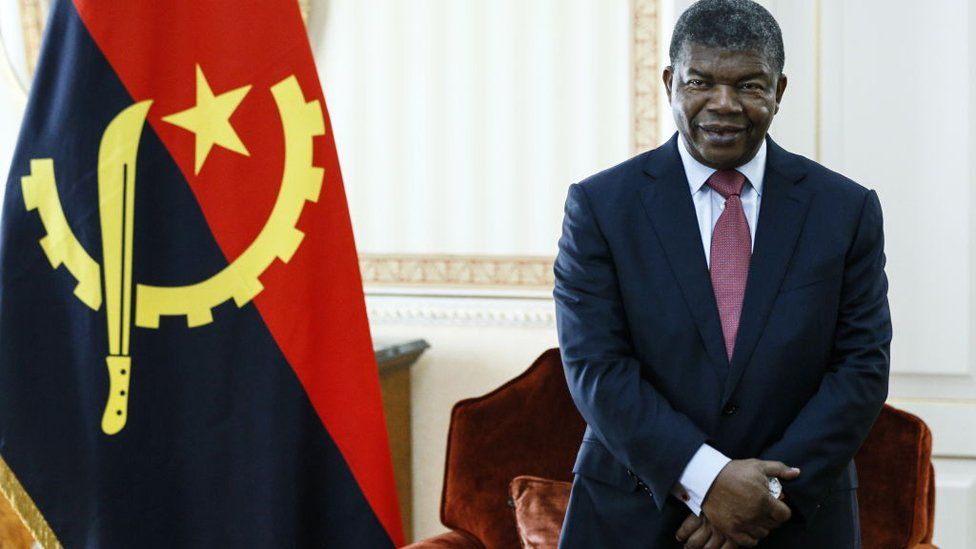 Angolan President Joao Lourenco