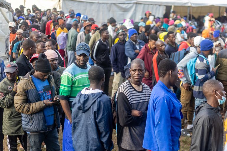 Malawian nationals gather in South Africa as authorities coordinate repatriation efforts amid rising migration tensions.