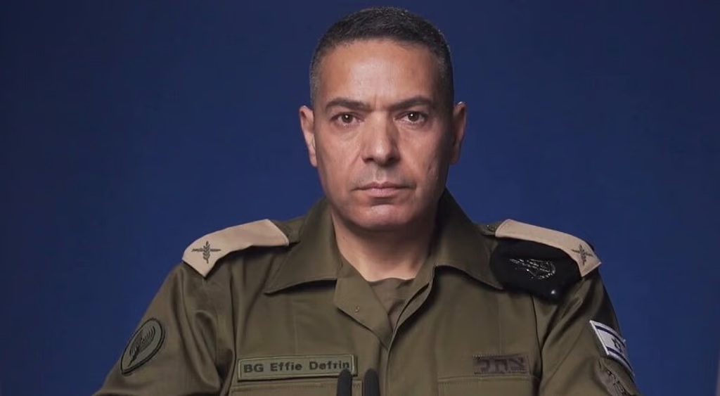 Brig Gen. Effie Defrin, Spokesperson of the Israel Defense Forces.