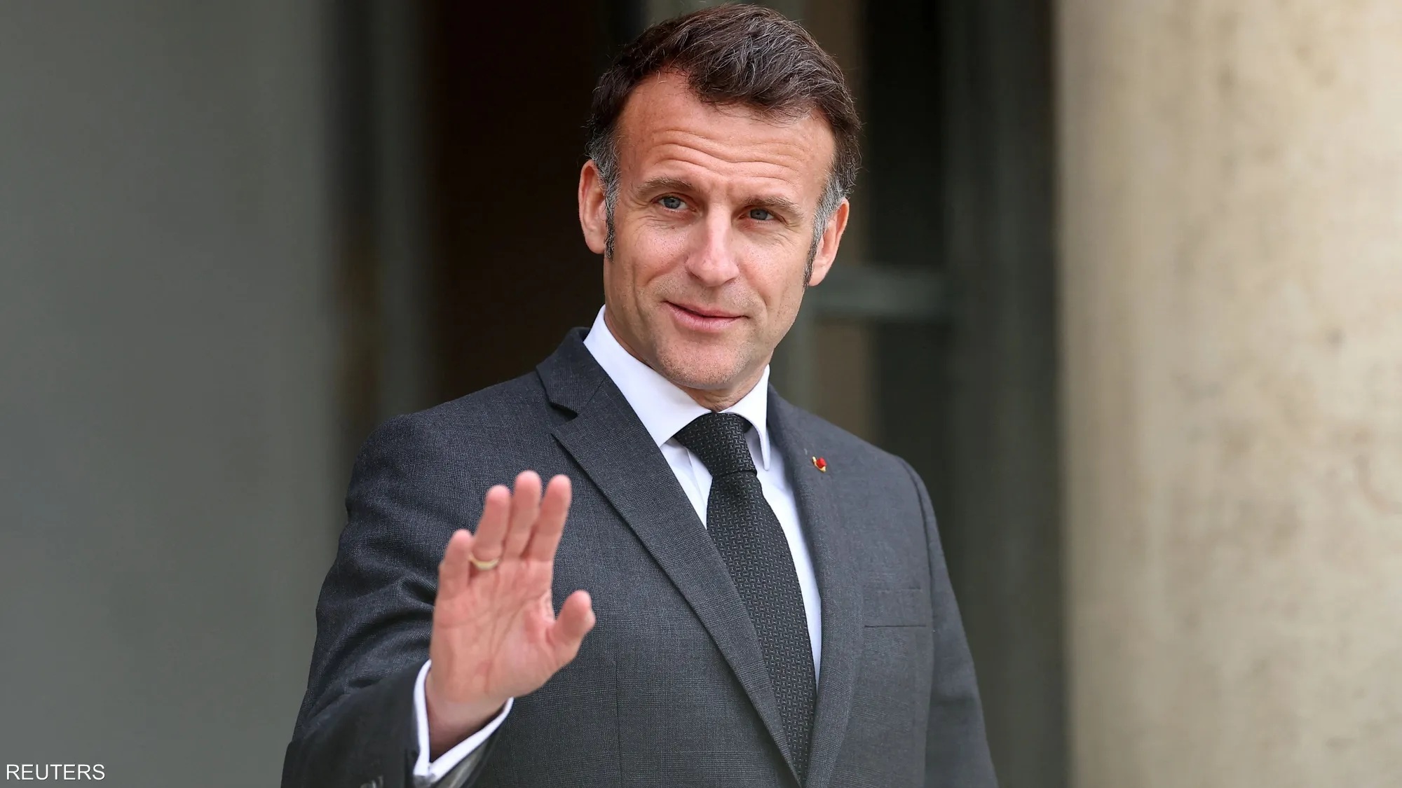 French President Emmanuel Macron.