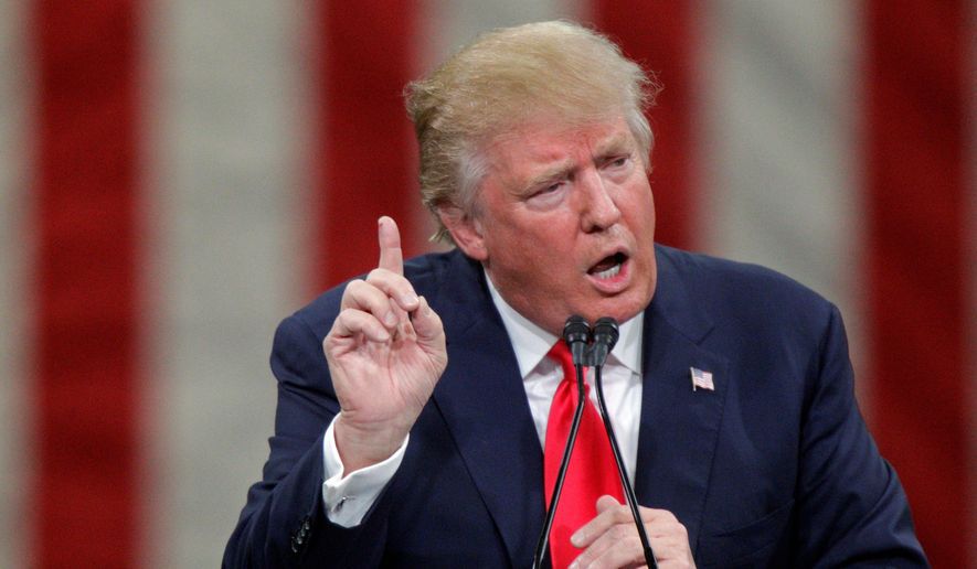 US President Donald Trump