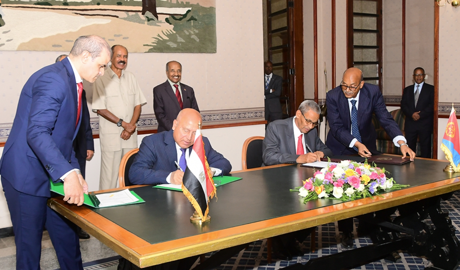 Eritrea and Egypt sign a maritime transport cooperation agreement in Asmara, formalizing expanded shipping and logistics cooperation across the Red Sea.