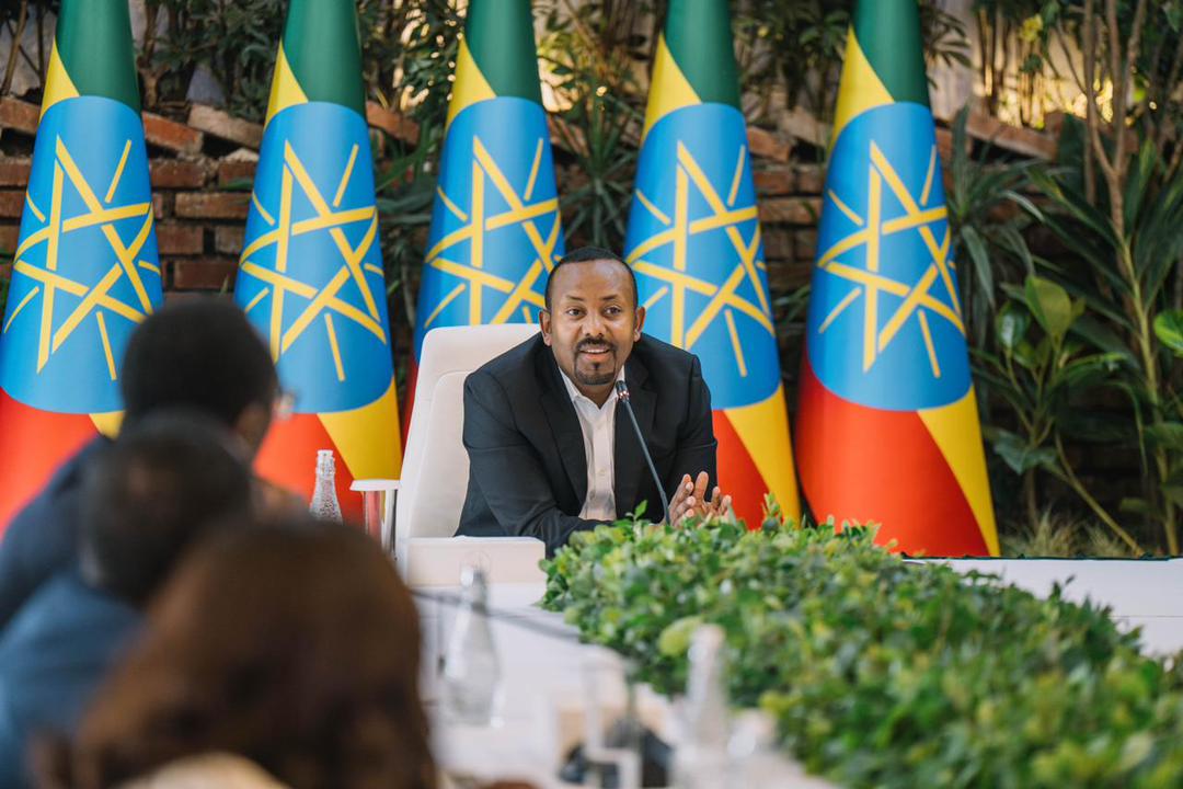 Abiy Ahmed Ali , Prime Minister of the Federal Democratic Republic of Ethiopia.