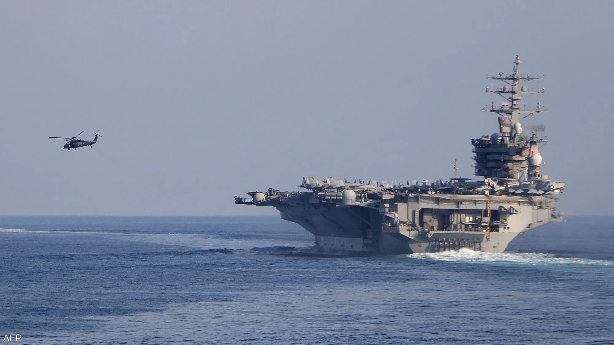 US naval forces operate near the Strait of Hormuz amid heightened tensions and increased military activity following reported strikes and regional security escalations.