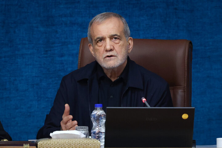 Iranian President Masoud Pezeshkian.