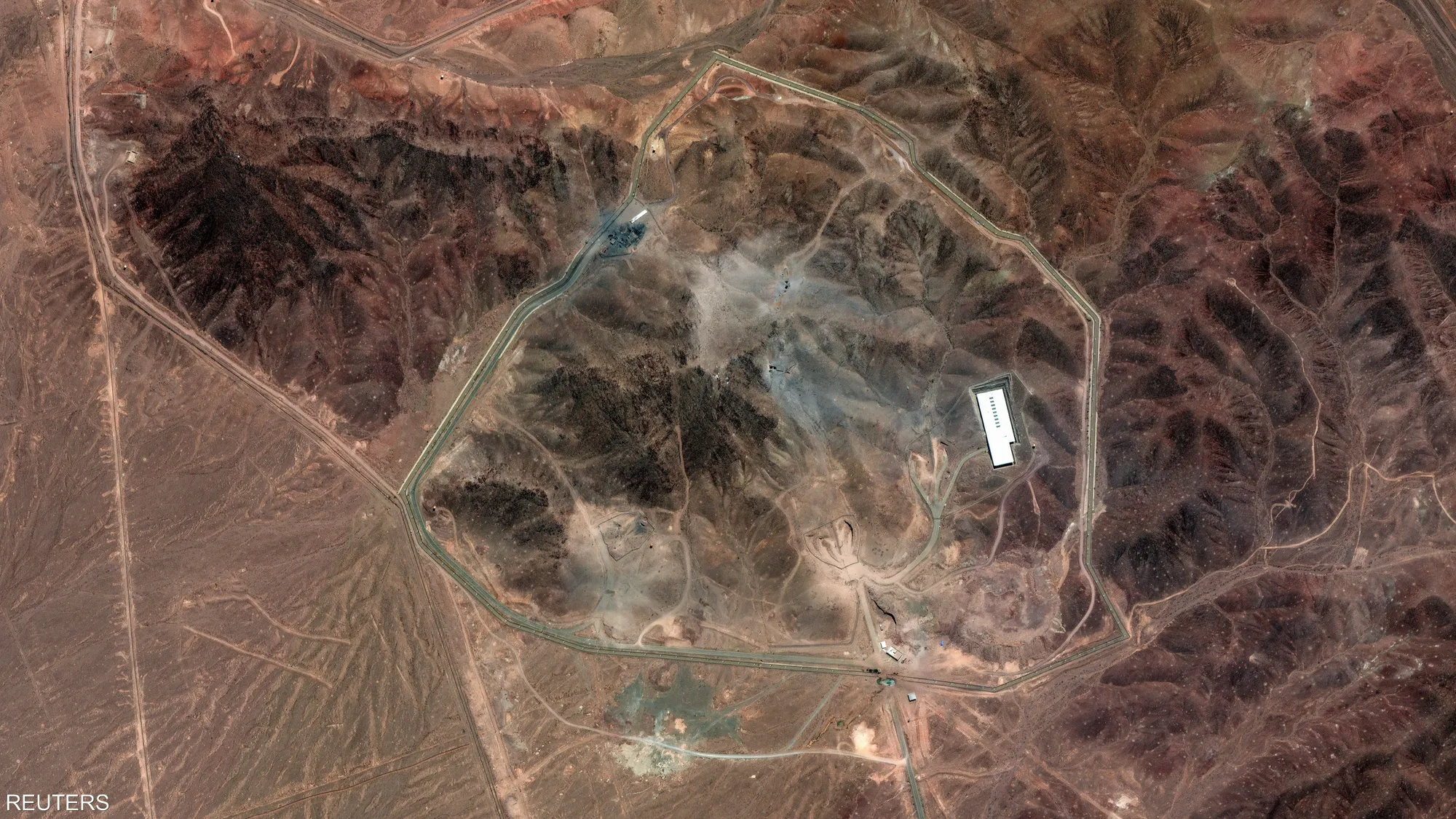Iranian enriched uranium is believed to be stored within deep underground facilities, amid heightened international scrutiny of the country's nuclear program.