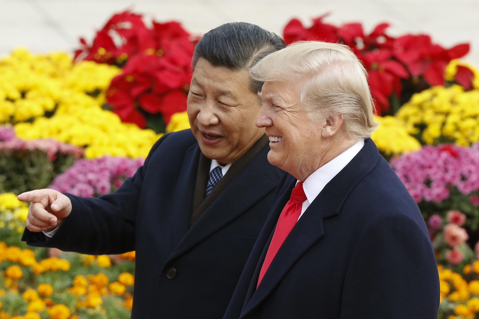 U.S. President Donald Trump and Chinese President Xi Jinping.