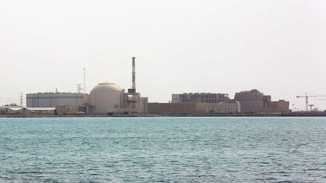 Bushehr nuclear power plant.