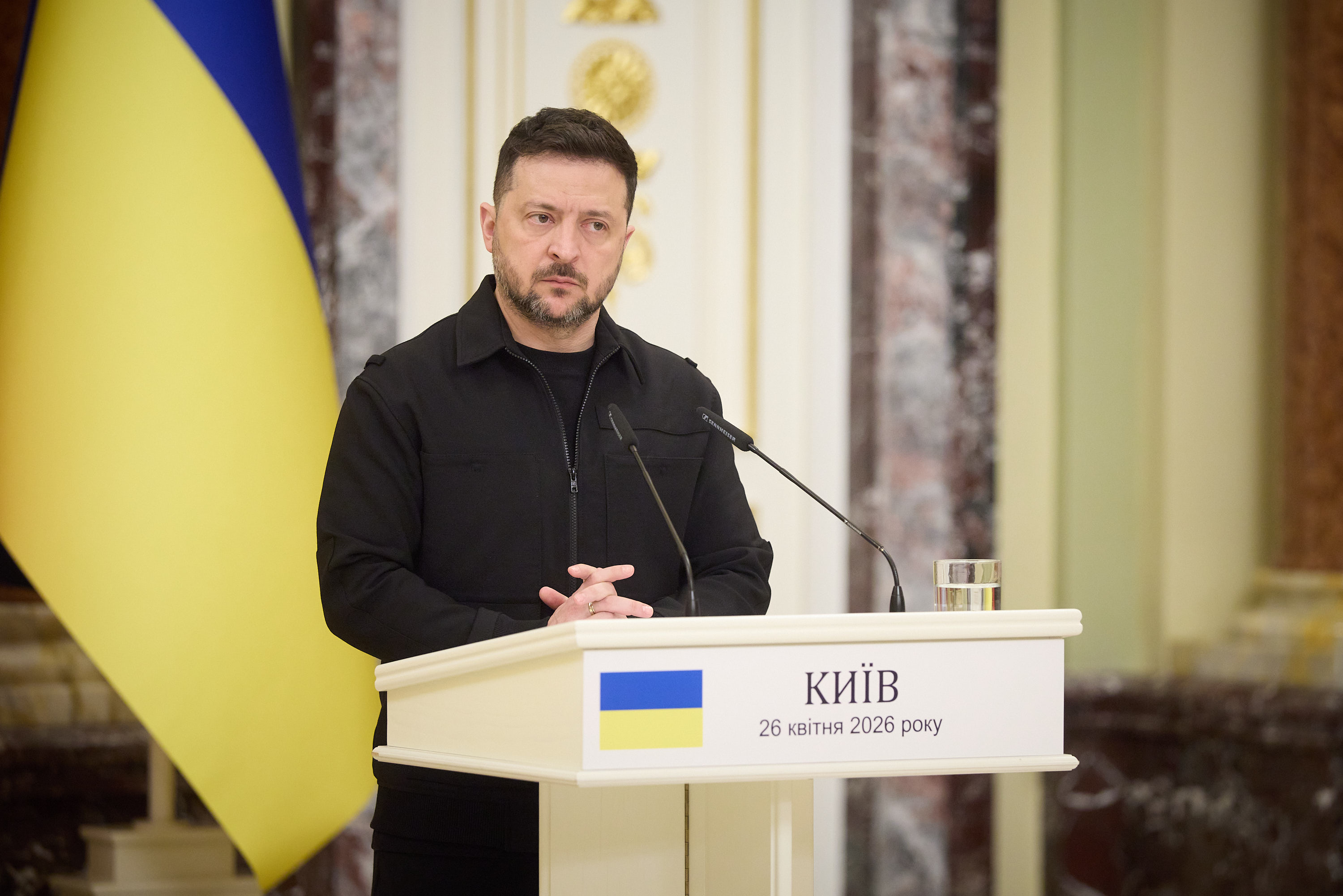 Ukrainian President Volodymyr Zelenskyy.