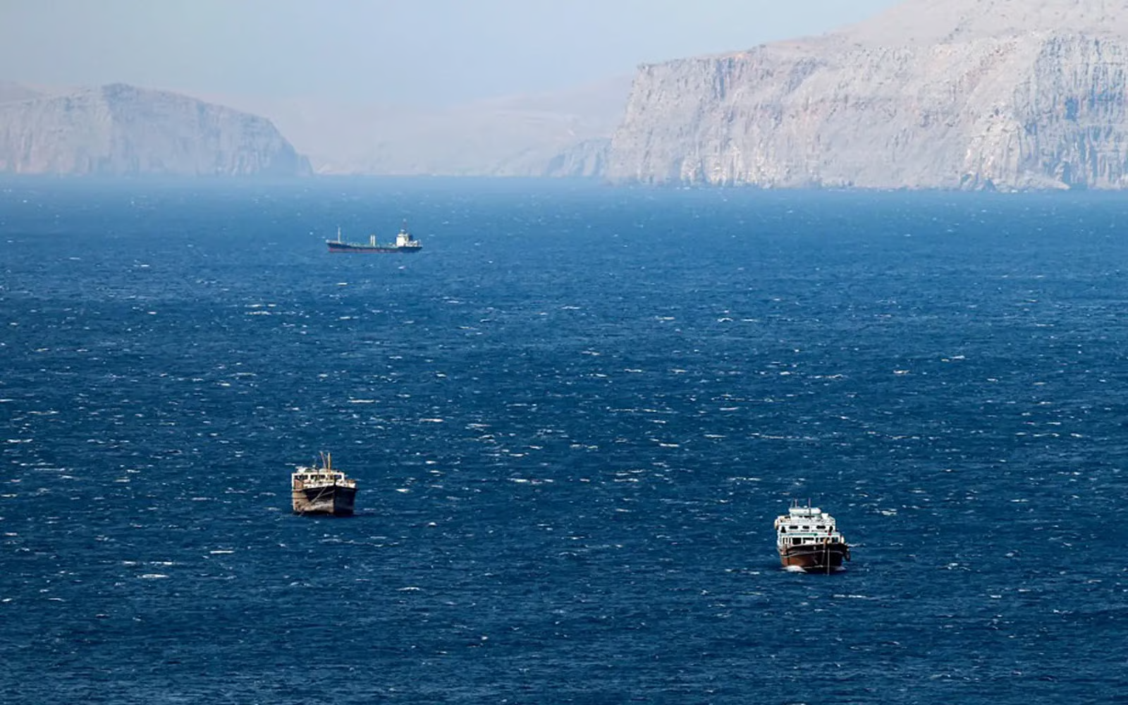 One of the world's most critical energy chokepoints, the Strait of Hormuz carries a large share of global oil and gas trade. (EPA Images pic).