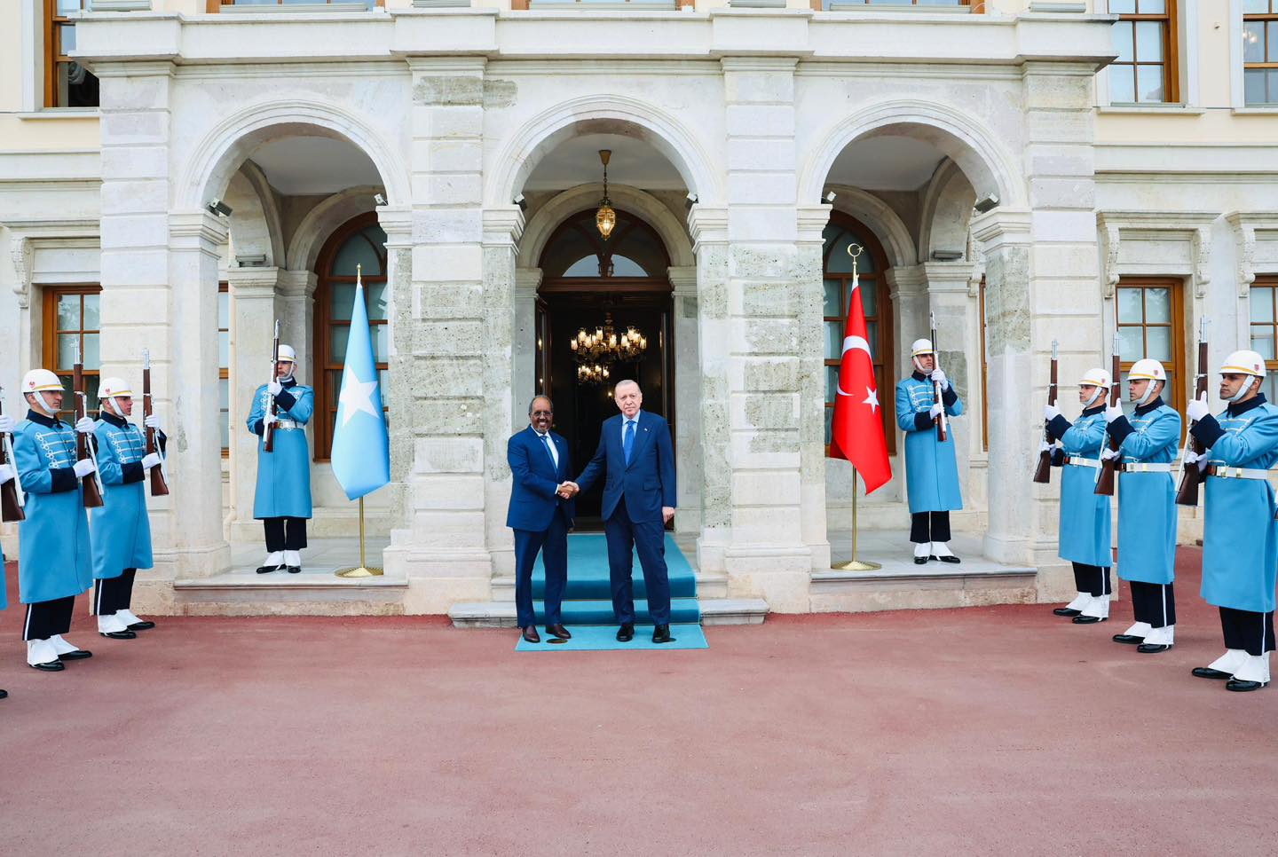 President of Somalia Hassan Sheikh Mohamud and Turkish President Recep Tayyip Erdoğan during high-level talks in Istanbul focused on strengthening bilateral cooperation in security, energy, and economic development.