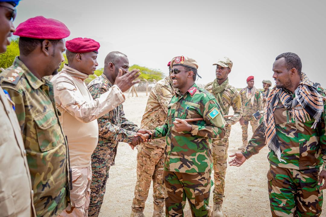 Brigadier General Ibrahim Mohamed Mohamud, Chief of the Somalia National Armed Forces (SNAF).