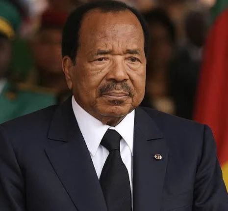 Cameroon President Paul Biya.