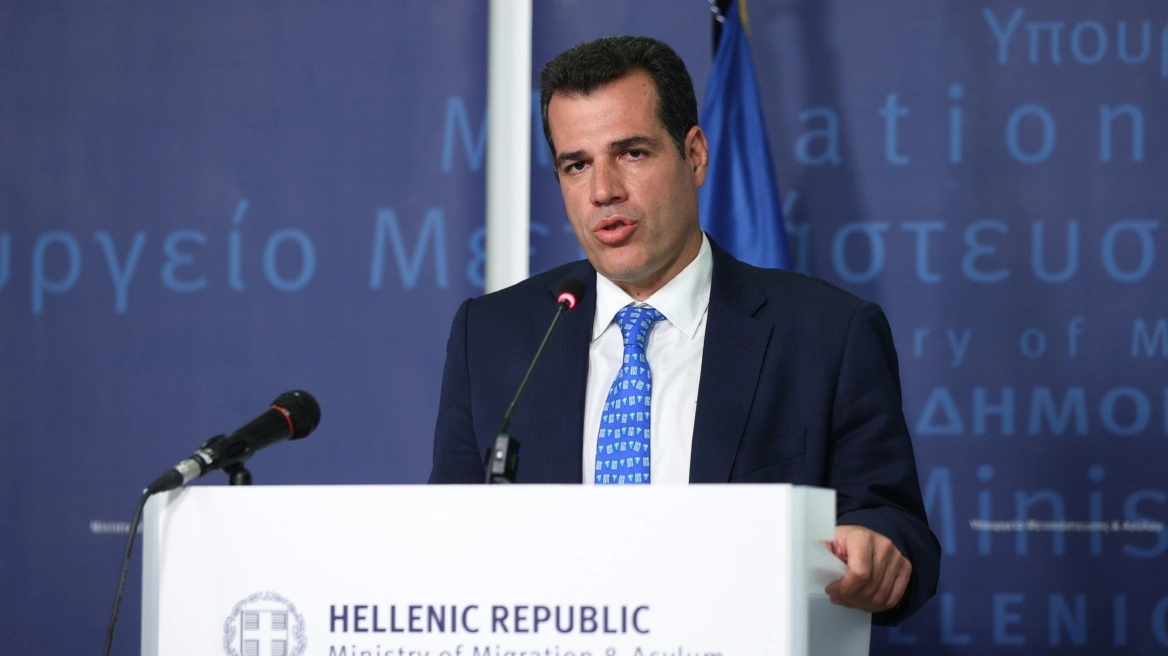 Greek Migration Minister, Thanos Plevris.