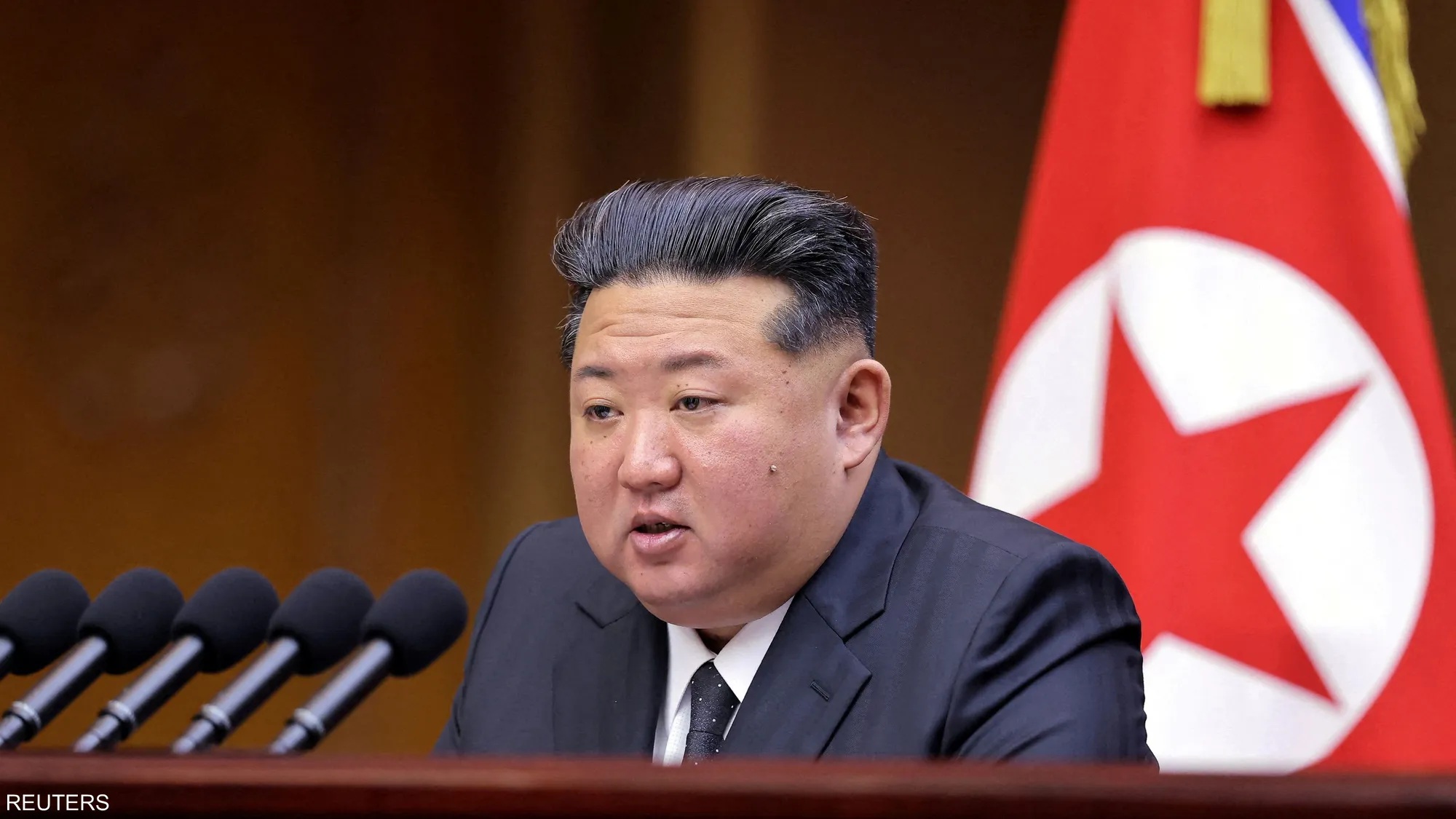 Kim Jong Un, Supreme Leader of North Korea.