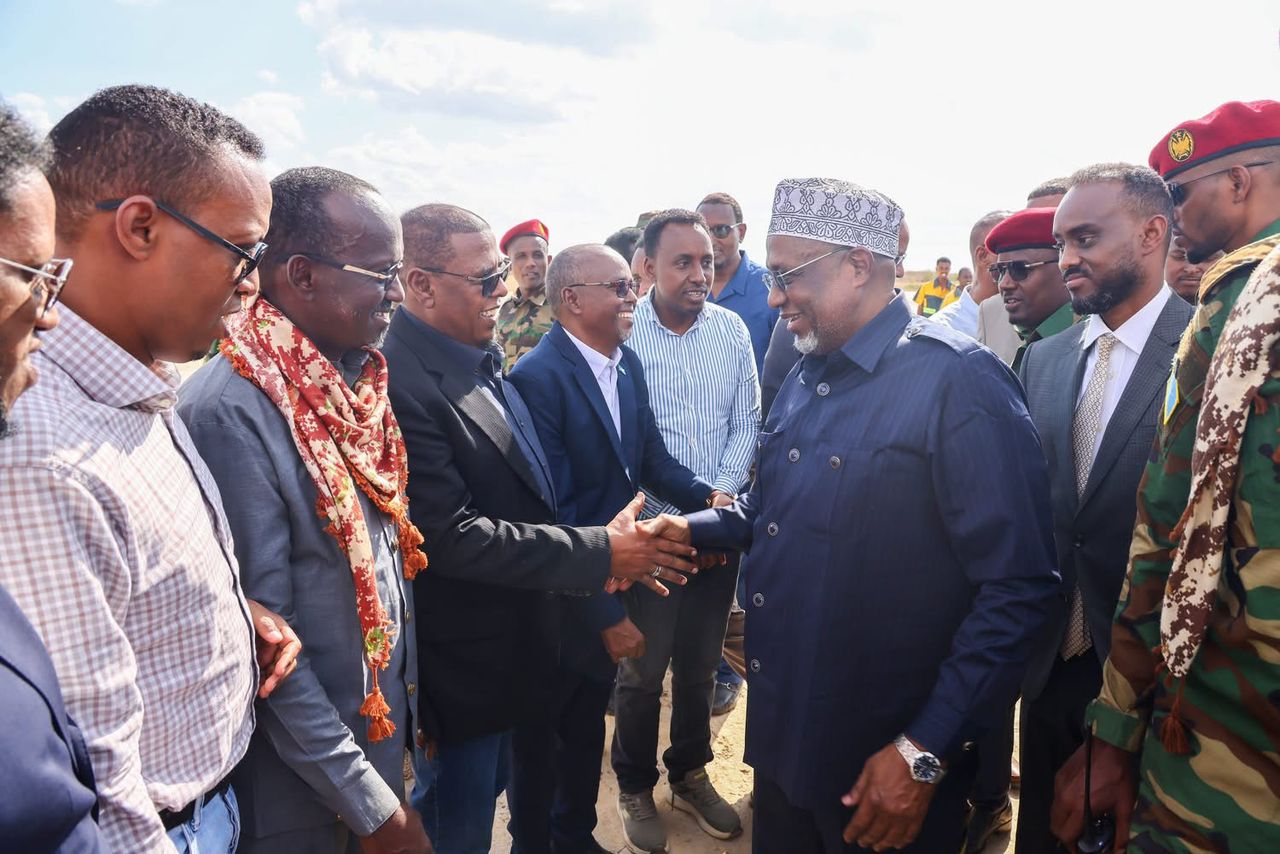 Speaker of the House of the People of the Federal Parliament of Somalia, Sheikh Aden Mohamed Nur (Madobe).