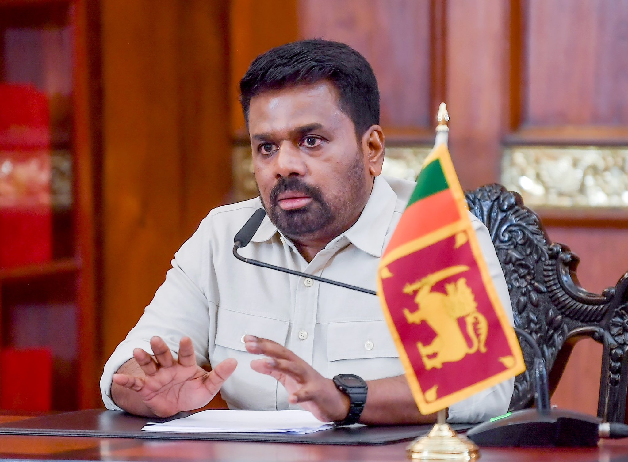Anura Kumara Dissanayake, President of Sri Lanka.