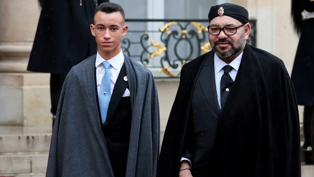 King Mohammed VI issues royal decree appointing his son, Crown Prince Moulay Hassan, as coordinator of the General Staff of the Royal Armed Forces in Morocco.