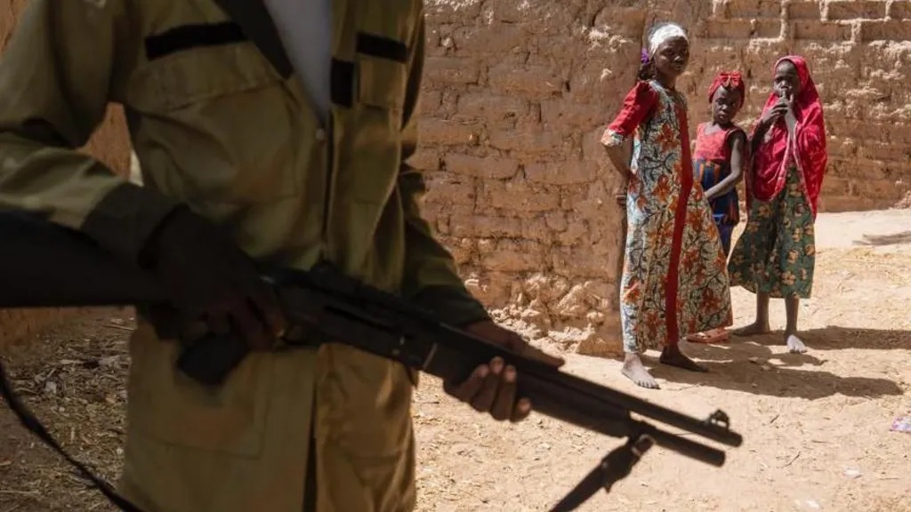Most villages in north-west Nigeria rely on poorly armed vigilante groups for protection.