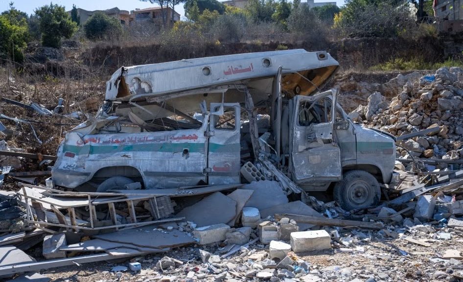 Israeli airstrike on Majdal Selm in the Marjayoun district directly targeted an ambulance team, killing a paramedic from the Health Authority and injuring another, according to local reports.