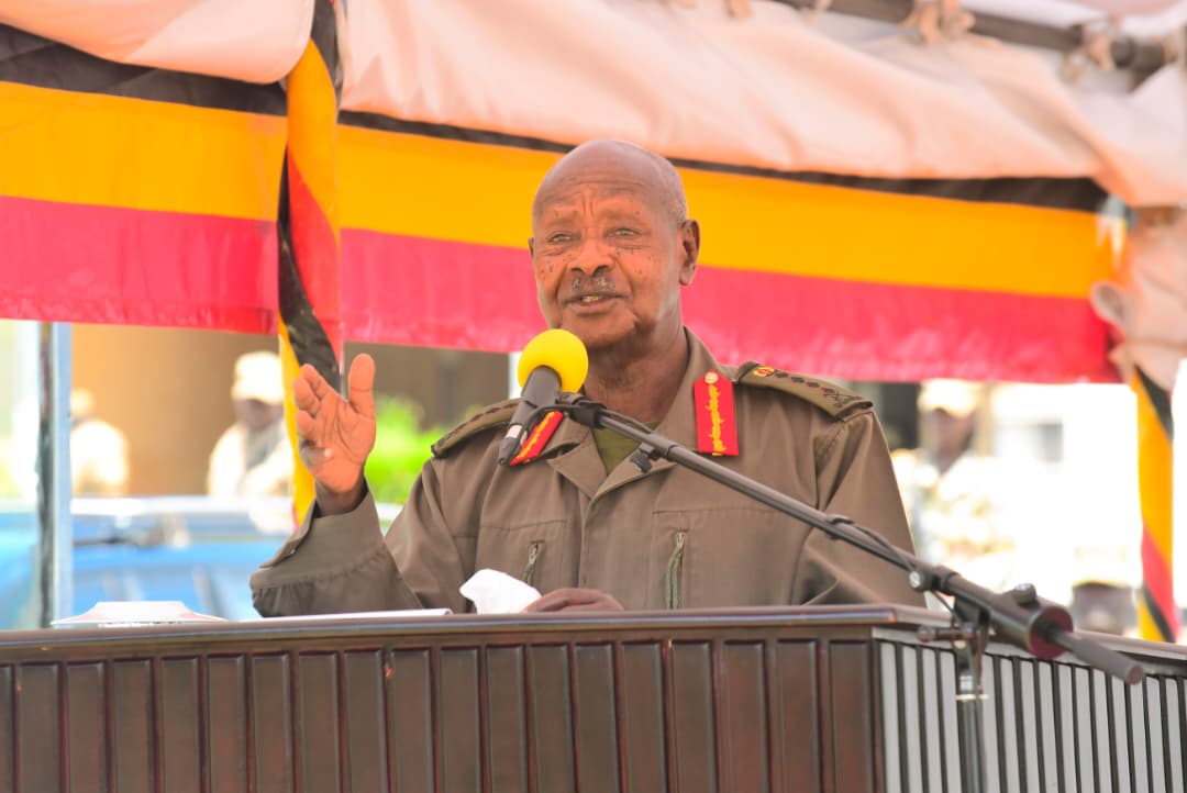 President Yoweri Kaguta Museveni, Commander-in-Chief of Uganda's UPDF.