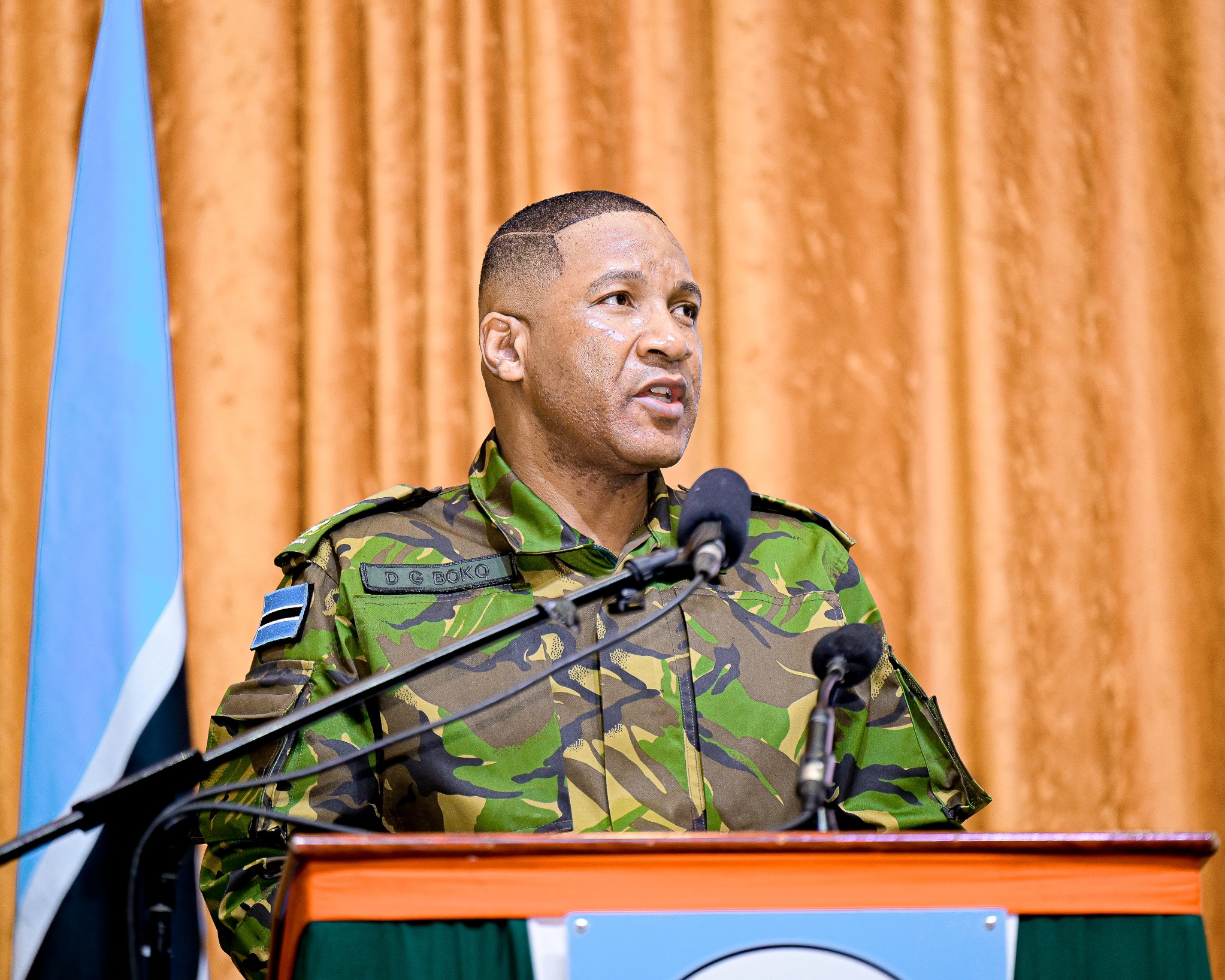 Duma Gideon Boko, President of Botswana.