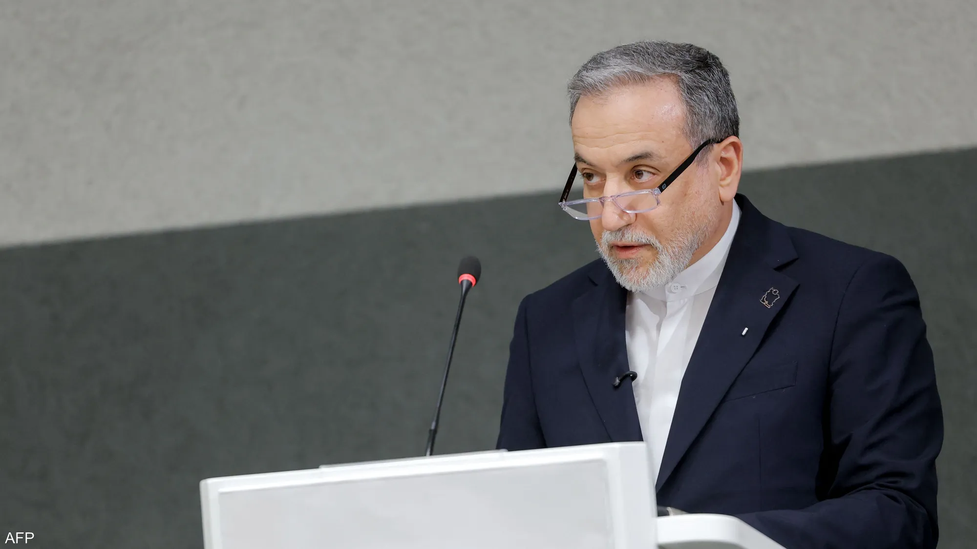 Iran's Foreign Minister Abbas Araghchi.