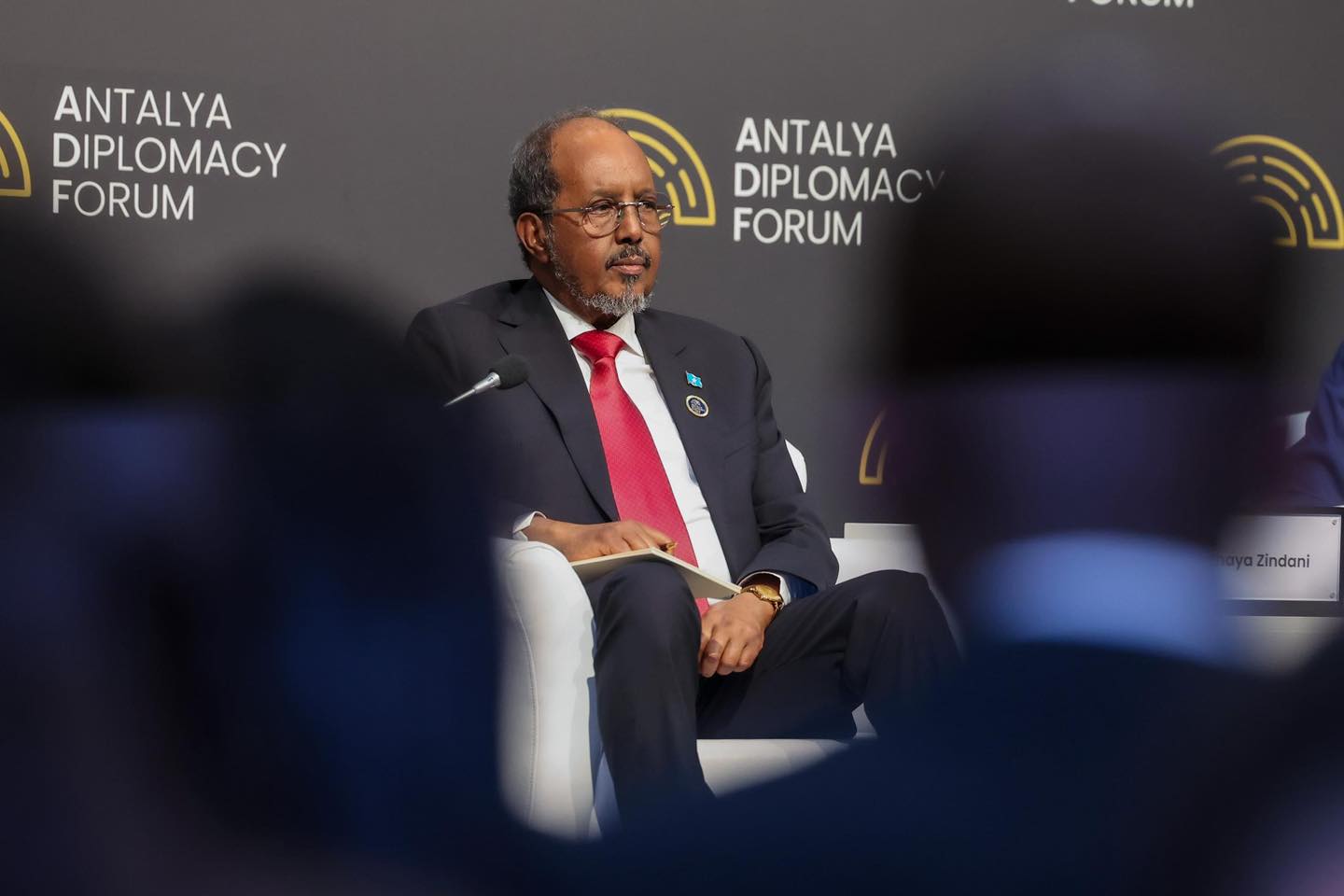 President of the Federal Republic of Somalia, Hassan Sheikh Mohamud.