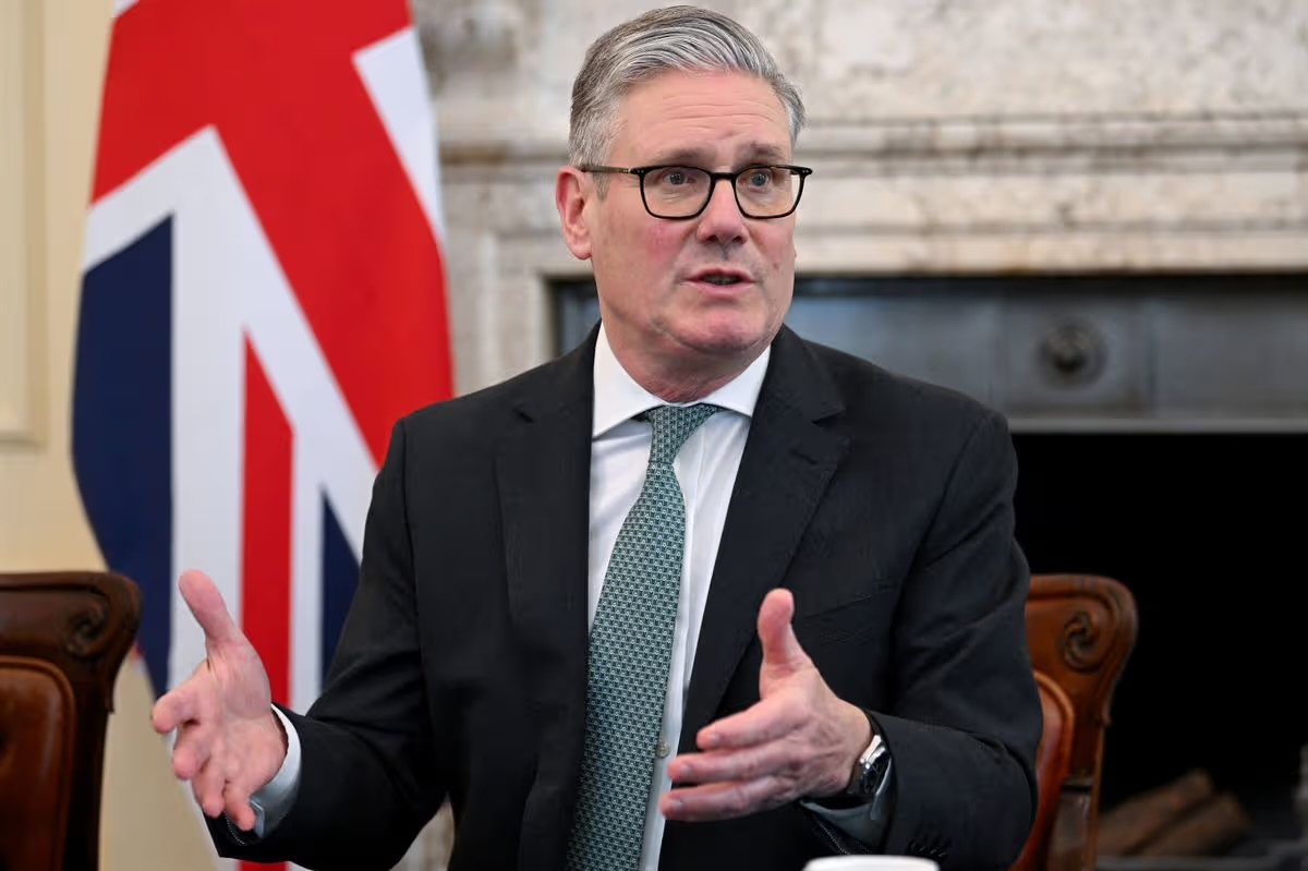 UK Prime Minister Keir Starmer.
