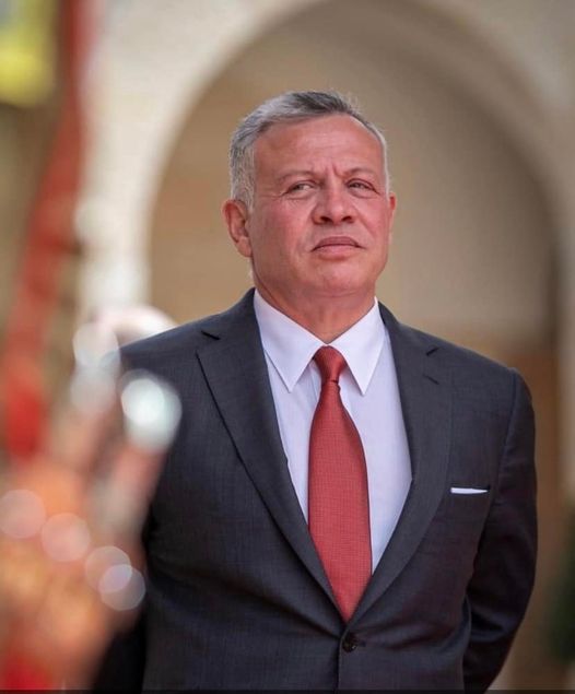 King Abdullah II bin Al Hussein of Jordan.