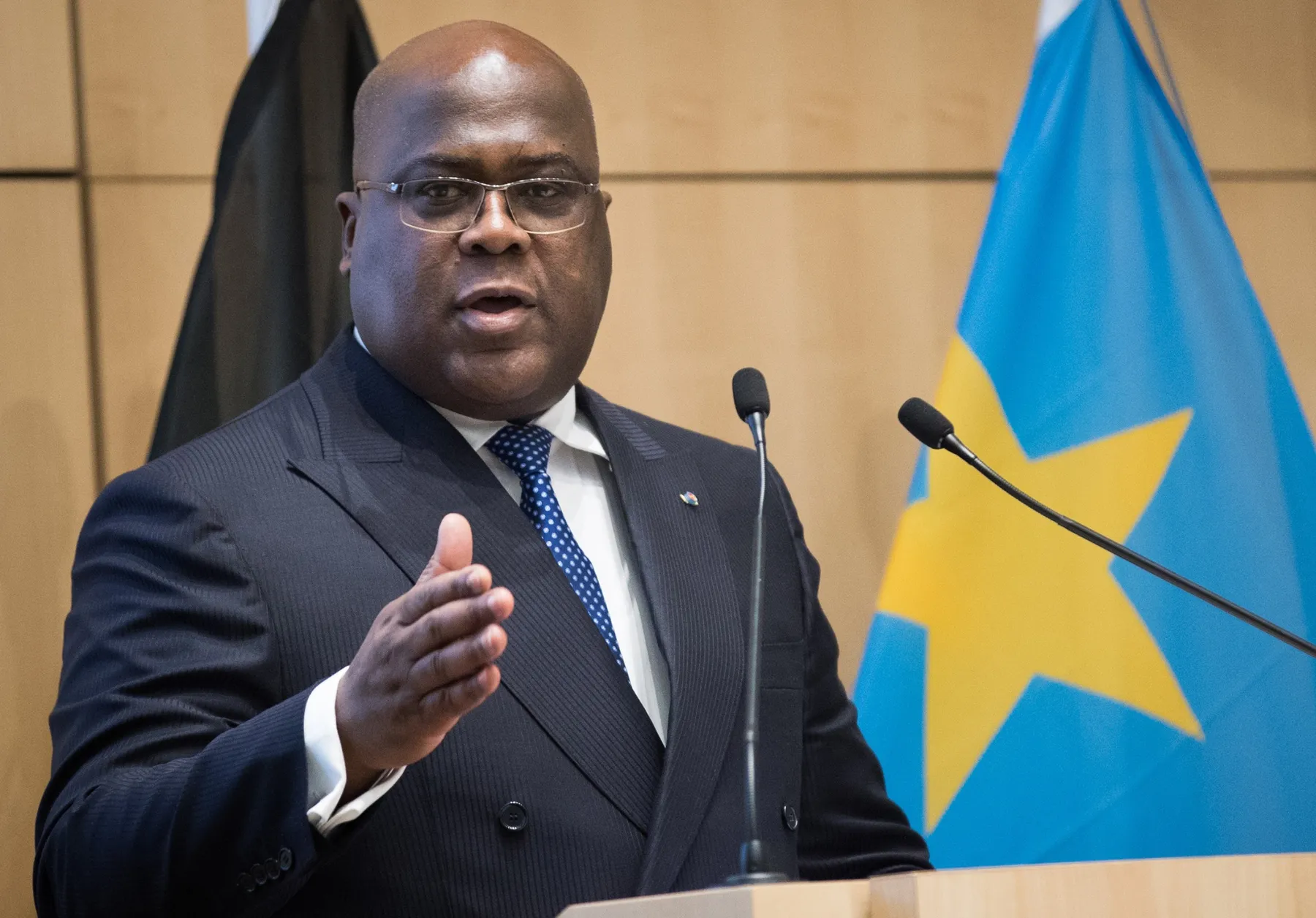 F&eacute;lix Tshisekedi, President of the Democratic Republic of the Congo.