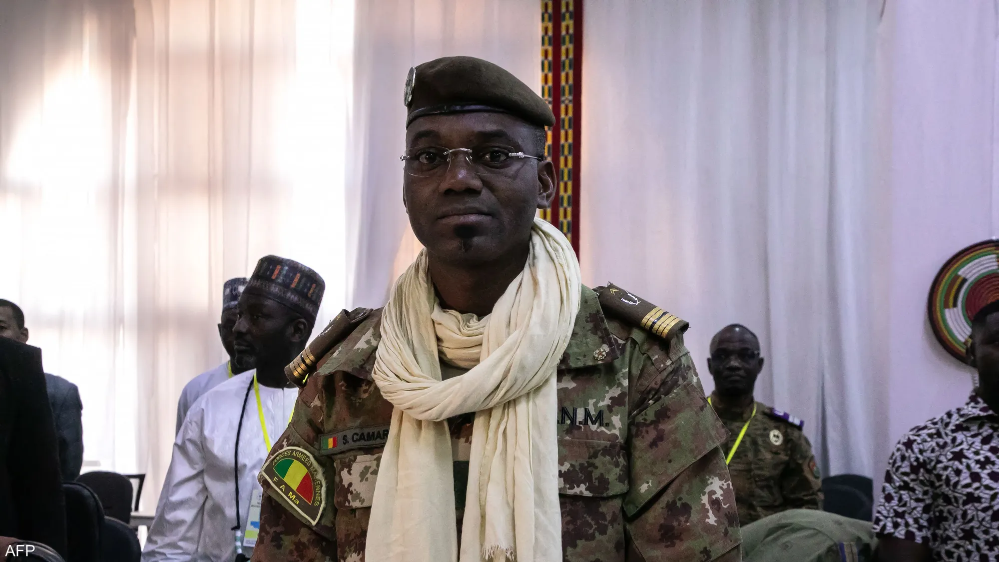 Mali Defense Minister, General Sadio Camara.