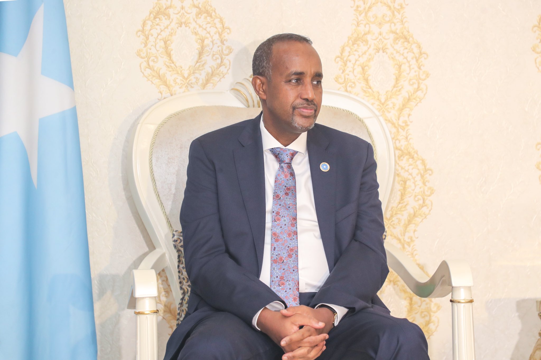 Somali Prime Minister Mohamed Hussein Roble.