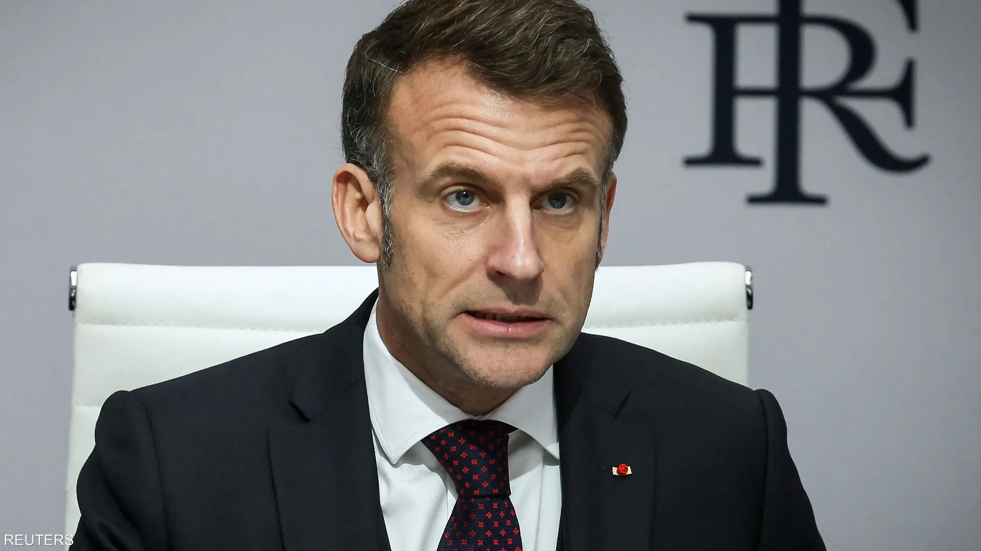 Emmanuel Macron, President of France.