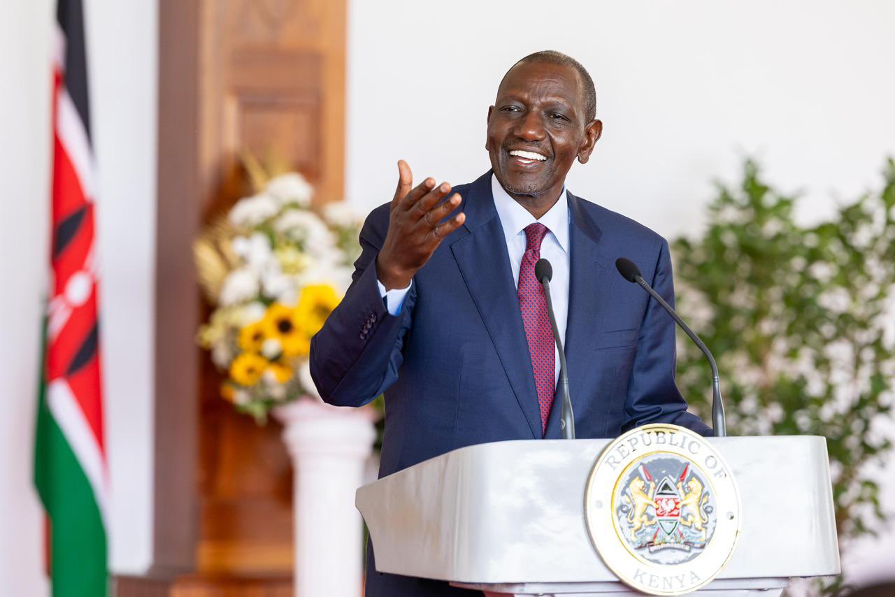 William Samoei Ruto, President of The Republic of Kenya.