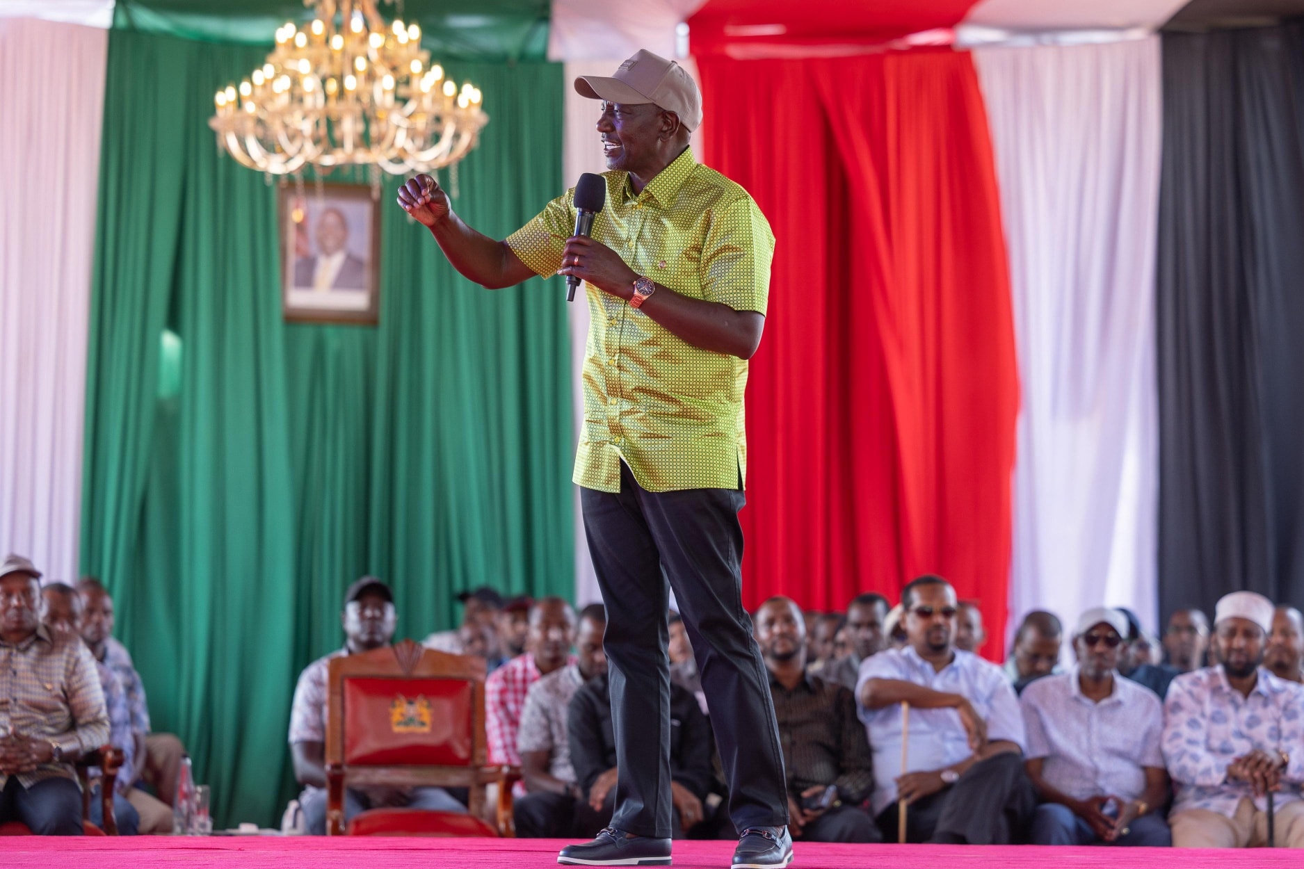 Kenyan President William Samoei Ruto