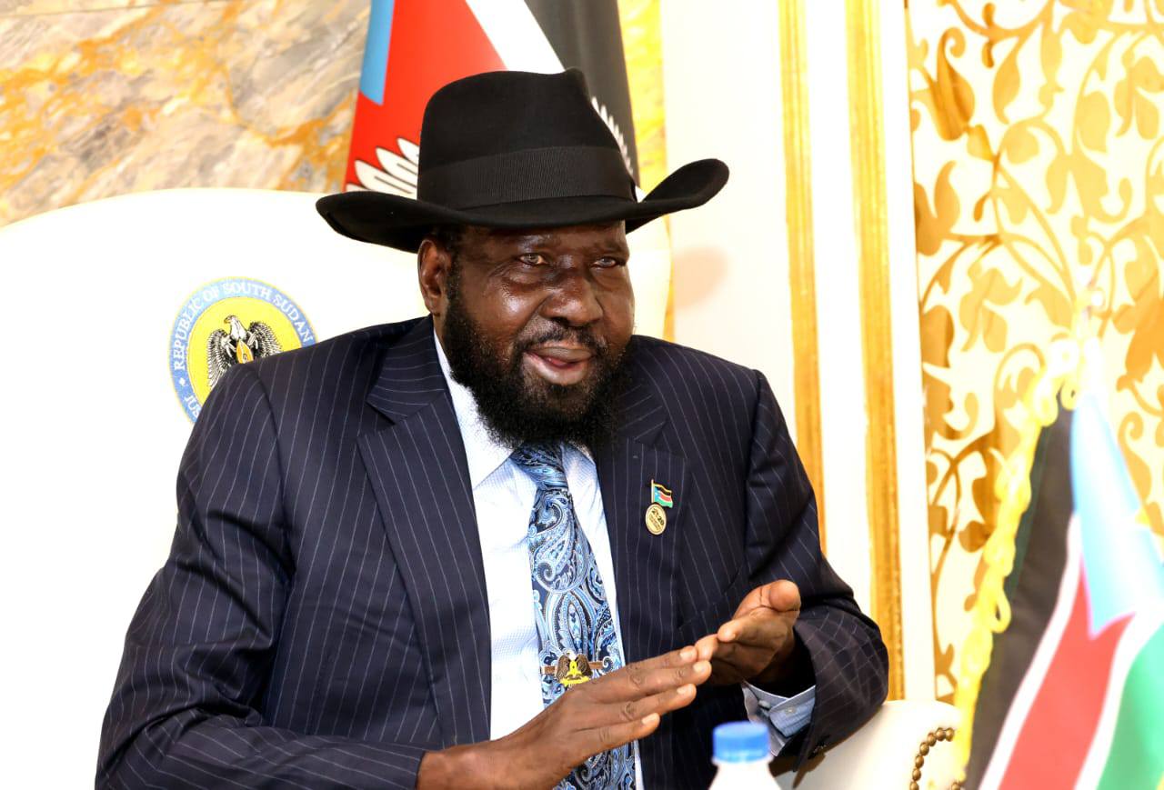 South Sudan's President Salva Kiir.