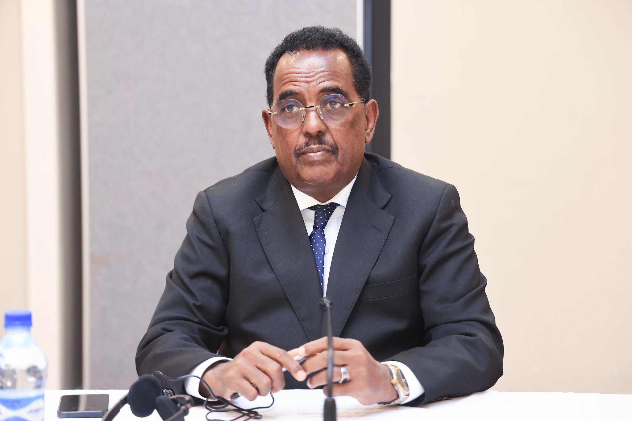 Minister of Interior, Federal Affairs and Reconciliation of the Federal Government of Somalia, Ali Yusuf Ali Hosh.