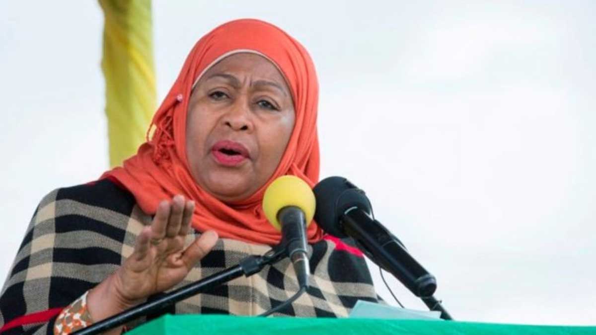 Tanzania's new President Samia Suluhu Hassan