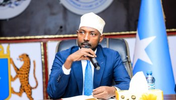 Chief Justice, Bashe Yusuf Ahmed.