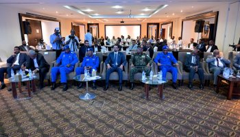Officials in Khartoum attend the launch of Sudan's SUDAPASS digital ID system on May 21, 2026, marking a national push toward secure electronic identity and e-government services.