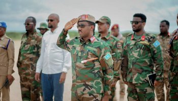 Ibrahim Mohamed Mohamud, Chief of the Somali National Armed Forces.