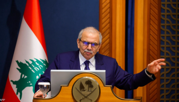 Lebanon's Prime Minister Nawaf Salam