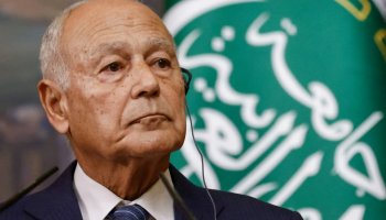 League of Arab States Secretary-General Ahmed Aboul Gheit.