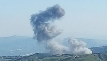 Smoke rises over southern Lebanon following Israeli airstrikes targeting multiple towns near the border, as tensions continue despite an extended ceasefire agreement.