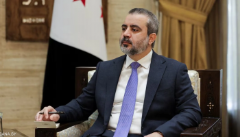 Syrian Foreign Minister Asaad al-Shaibani, who headed Syria's high-level delegation in talks with Israeli representatives in Jordan under U.S. mediation.