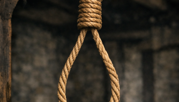 Iran authorities carry out execution sentences against men convicted of espionage in Tehran, as security forces maintain a visible presence at the site.