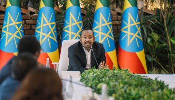 Abiy Ahmed Ali , Prime Minister of the Federal Democratic Republic of Ethiopia.